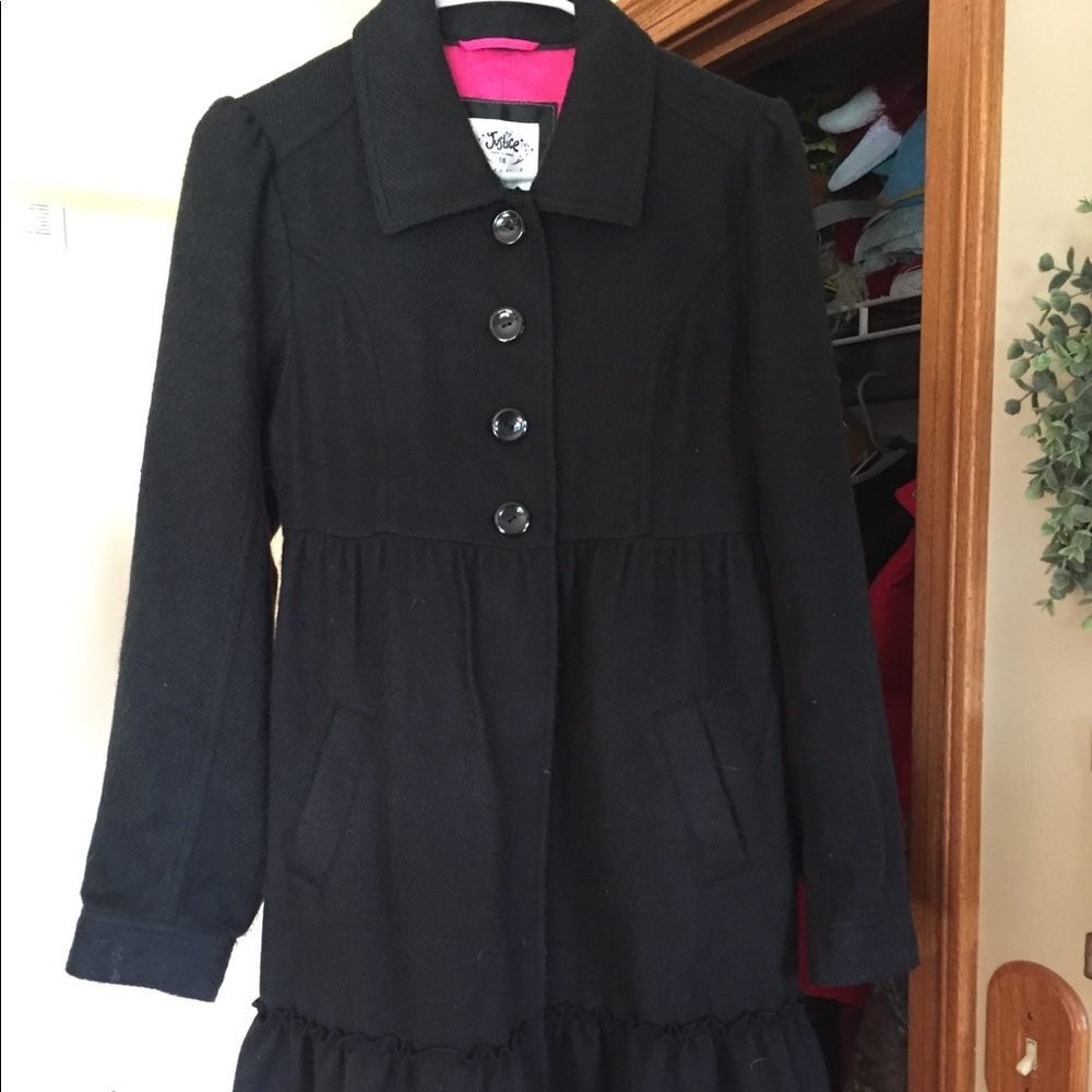 JUSTICE Girls Dress Coat Size 18